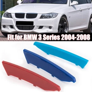 New Front Grille Grill Cover Strips Clip Fit For BMW 3 Series E90 Accessories - Picture 1 of 9