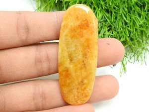 Heliodor Cabochon Smooth Polished Loose Gemstone 100%Natural For Making Jewelry - Picture 1 of 8