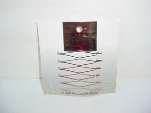 Scunci metal Barrettes Hair Clips Set of 6 - Picture 1 of 1