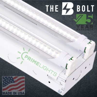 8ft Commercial LED Shop Light Fixture - Garage, Warehouse, Daylight White 5000K - Image 1 of 4