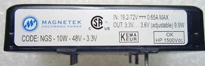 NGS-10W-48V-3.3V Magnetek Uncommon Power DC-DC Converter- 10W (D5) - Picture 1 of 4