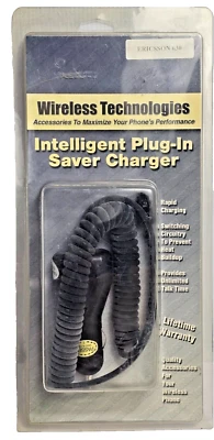 Cargador de coche inteligente enchufable vintage Ericsson 630/738/788 NUEVO Foto 1 de 4