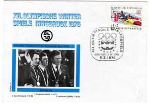 1976 Feb 6th. Commemorative Cover. Winter Olympic Games Innsbruck. - Picture 1 of 2