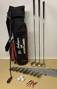Set completo mazze da golf e borsa trolley uomo VIVA golf/principianti destrorsi - Foto 1 di 17