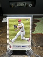 2022 Topps Mike Trout Gold Star Parallel MLB Baseball Card L.A. Angels #27 SP