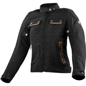 Damen Motorrad Jacke DXL - LS2 Bullet Lady Wachsjacke - schwarz - Bild 1 von 9