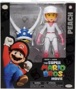 Nintendo The Super Mario Bros Movie Deluxe Action Figure Princess Peach Toy New  - Picture 1 of 8