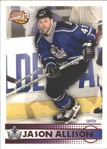 2002-03 Pacific Complete Red #4 Jason Allison /100