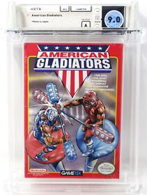 American Gladiators WATA 9.0 A NEW Factory Sealed Nintendo NES Like VGA CGC