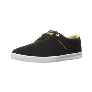 DVS F0000260004 RICO SC MN'S (Medium) Black/Gold Suede Skate Shoes - Picture 1 of 5