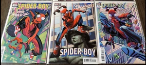 Spider-Boy #12 SPIDER-GIRL Cover D,E,F, Variant 3pk Set Marvel 2024 NM - Picture 1 of 5