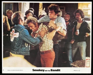 SMOKEY & THE BANDIT Original Movie Lobby Card Jerry Reed Bar Fight - Picture 1 of 1