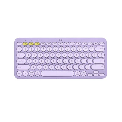 Lavender Logitech 920-007596 Multi-Device Bluetooth Keyboard K380 for ipad Phone - image 1 of 4