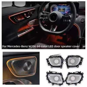 64 Colors Door Speaker Cover For Mercedes Benz 2022 C-Class W206 Ambient Light - Picture 1 of 7