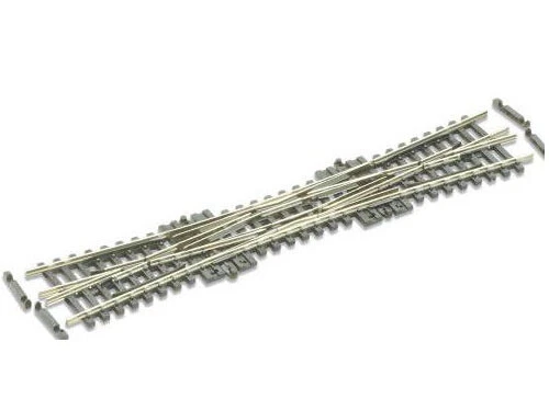 Peco SL-390F - doppelte Kreuzungsweiche 10-Grad Länge 154 mm Code 55 - Spur N - Bild 1 von 1