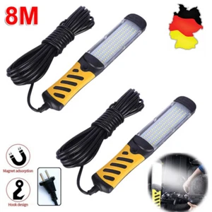 2x KFZ Arbeitsleuchte LED Stablampe Werkstattlampe Handlampe mit Magnet DHL - Bild 1 von 12