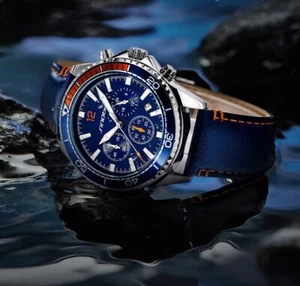 Sinobi luxury Men’s Multi Functional Sport Quartz Watch High Strength Watch - Picture 1 of 13