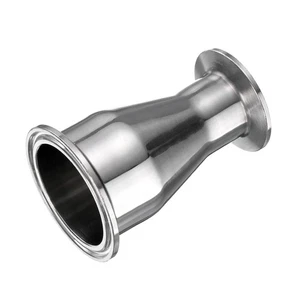 Sanitary Fitting Reducer 2"x1-1/4" Tube OD 2"x1.5" Sanitary Clamp 64x50.5mm - Imagen 1 de 7
