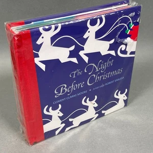 VERSIEGELT NEU Die Nacht vor Weihnachten Pop-Up Hardcover Buch von Robert Sabuda - Bild 1 von 7