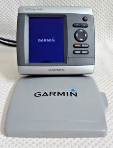 GARMIN GPSMAP 441S CHART PLOTTER FISHFINDER MARINE GPS DISPLAY UNIT w/ SUN COVER - Bild 1 von 15