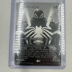 Opposition Agent Borderless Spider-Man MTG M 0019 MAR Marvel Regular - Picture 1 of 7