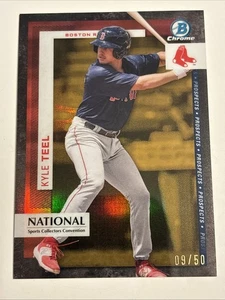 2024 Bowman National NSCC Kyle Teel Gold Refractor /50  - Bild 1 von 3