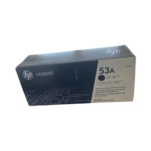 Original HP 53A Q7553A Schwarz LaserJet Toner Druckerpatrone NEU - VERSIEGELT - Bild 1 von 4