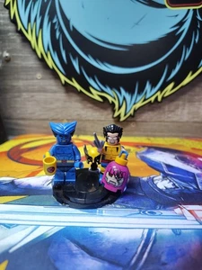 LEGO Marvel Wolverine and Beast Minifigures_ On Custom Display 18+!!! - Picture 1 of 4