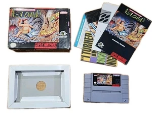 Super Adventure Island 1 Authentic Super Nintendo SNES  - Bild 1 von 18