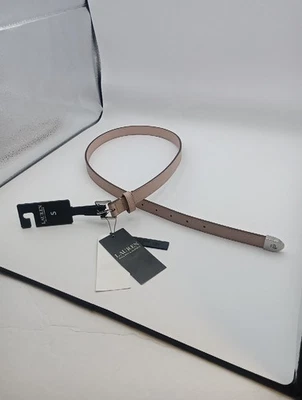 Ralph Lauren женщин шагреневой кожи узкий ремень восход румяна маленький  - Изображение 1 из 4