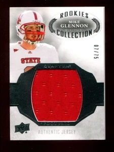 2013 Upper Deck Quantum Rookies Collection Patch #RC-MG Mike Glennon #/75 🏈 - Picture 1 of 3