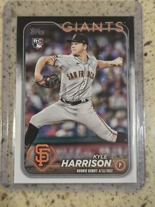 Serie Aggiornamento Topps 2024 - Esordiente Debutto Kyle Harrison #US83 (RC) - Foto 1 di 2