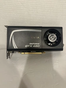 EVGA GeForce GTX 460 1GB GDDR5 700MHz 1xMini-HDMI 2xDVI-I GPU (Tested) - Picture 1 of 8