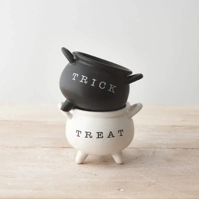 CLOUD NINE STORES 11cm Trick/ Treat Cauldrons