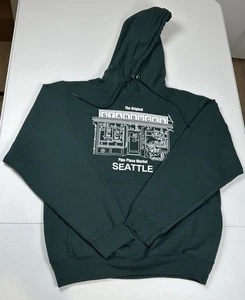 Port & Company Starbucks Original 1st Coffeeshop Pike Place Market Green Hoodie - Bild 1 von 8