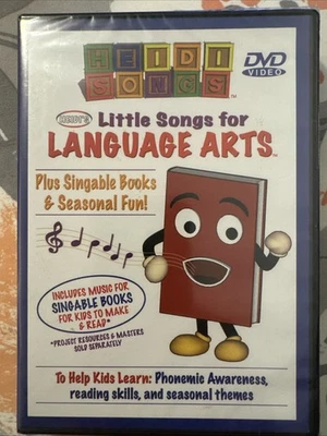 Little Songs for Language Arts DVD by Heidi Butkus Released In 2010 - New. - Image 1 of 2