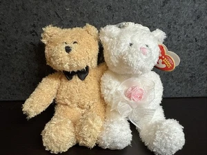 Ty Beanie Babies Bride and Groom "Blissful" Year: 2007 Wedding Marriage - Picture 1 of 4