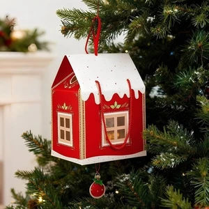 Christmas Wonderland Cottage Gift Box-Instantly Elevates The Present,Multi Pack - Bild 1 von 21