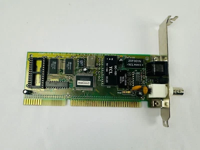 Maxtech 142640-403 144300-057 ISA Ethernet Card - Image 1 of 4