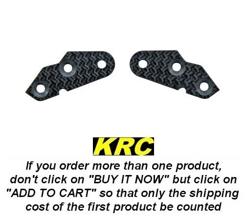 E2168a MUGEN MBX8R CARBON FRONT UPRIGHT ARM (-3mm) (2), BRAS  PORTE-FUSÉES AVANT - Photo 1/1