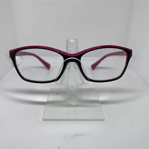 Betsey Johnson +1.50 Reading Eyeglasses Gloss Black/Hot Pink Cat Eye Style NWOT - Picture 1 of 6
