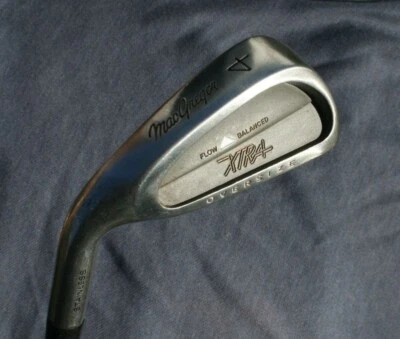 Left Hand MacGregor Xtra Oversize # 4 Iron Original Steel Shaft - Image 1 of 4