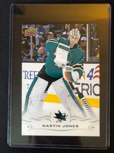 2018-19 Upper Deck Series 1 #151 Martin Jones - San Jose Sharks JUMBO - Bild 1 von 2