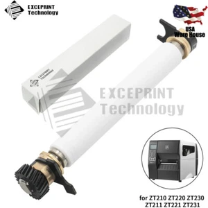 Rodillo de placa de transferencia P1037974-028 para impresora Zebra ZT230 ZT231 ZT210 ZT211 EE. UU. - Imagen 1 de 8