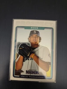 2005 Topps Chrome Update Felix Hernandez Rookie Card #UH73  Mariners - Picture 1 of 2