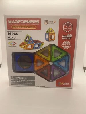 Magformers 14pcs Magnetic Construction Blocks Stem NEW - Image 1 of 2