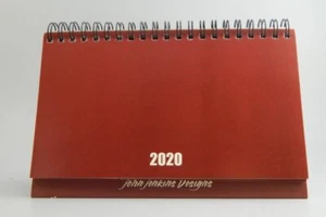 John Jenkins Designs 2020 Desk Calendar with Diorama Photos - Picture 1 of 3