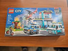 LEGO City Police Emergency Vehicles HQ Building Set 60371 BRAND NEW IN BOXSEALED