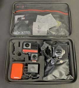 INSTA360 ONE RS CINORCC/A - 4K EDITION 60FPS TWIN BUNDLE ACTION CAMERA KIT - Picture 1 of 14