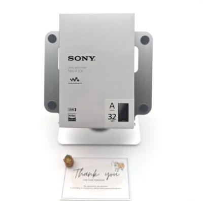 SONY NW-A306 Black WALKMAN 32GB Hi-Res Audio Player English Language - Image 1 of 4